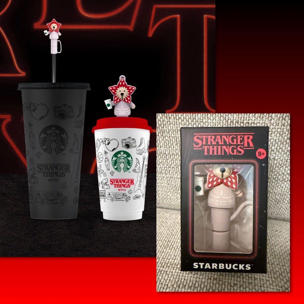 Demogorgon: Starbucks x Stranger Things bearista topper